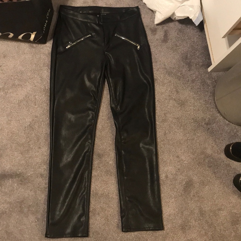 Leather pants